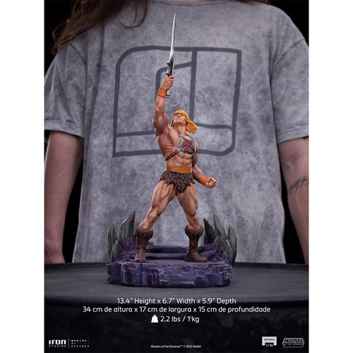 Masters of the Universe He-Man Art 1:10 Scale Statue