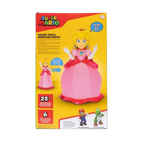 Super Mario Yours Truly Princess Peach 12-Inch Action Figure