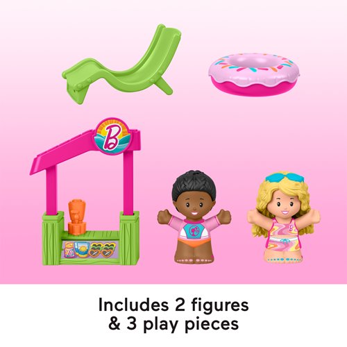 Little People Barbie Beach House Playset