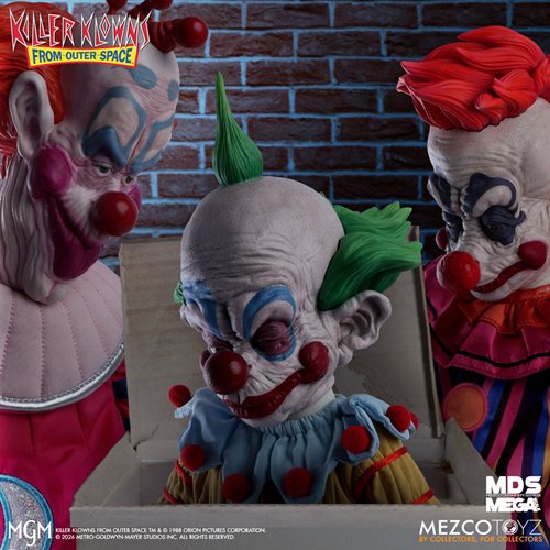 Killer Klowns From Outer Space Shorty Mezco Designer Series Mega-Scale 15-Inch Doll