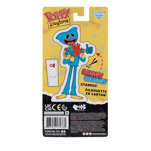 Poppy Playtime Wave 1 4 1/2-Inch Bendable Figure Case of 6