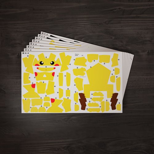 Pokemon 4D Build Pikachu 3D Puzzle Model Kit