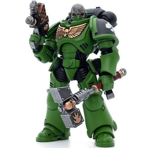 Joy Toy Warhammer 40,000 Salamanders Assault Intercessors Sergeant Krajax 1:18 Scale Action Figure