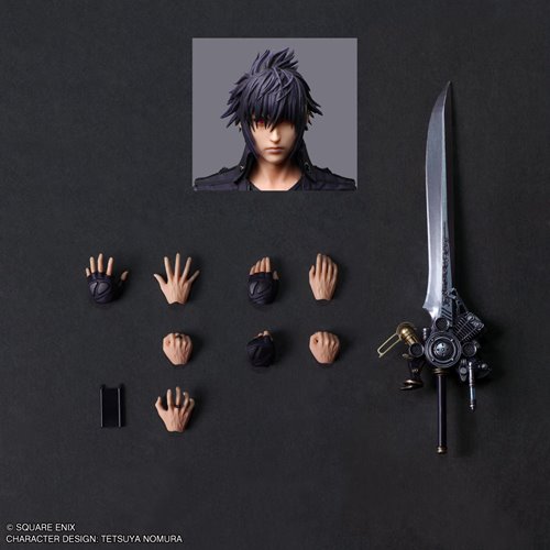 Final Fantasy XV Noctis Lucis Caelum Play Arts Shin Action Figure