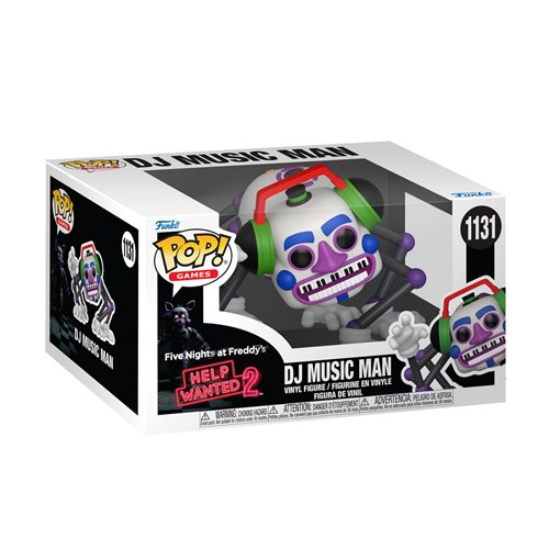 Five Nights at Freddys: Help Wanted 2 DJ Music Man Funko Pop! Vinyl Figure