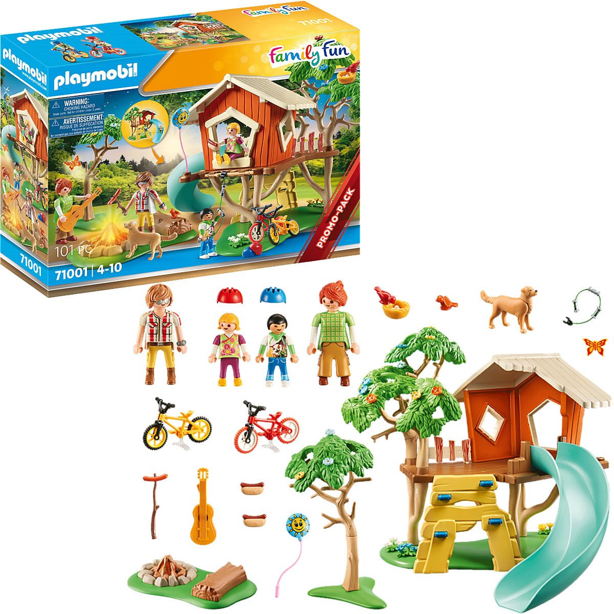 Seminary ved siden af Rodeo Playmobil 71001 Adventure Treehouse with Slide