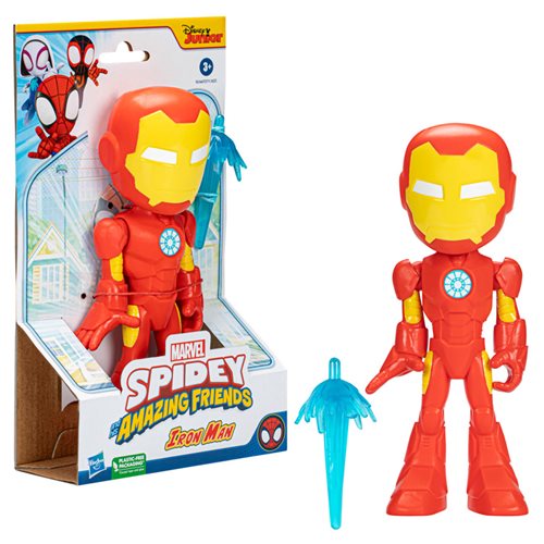Spidey and His Amazing Friends Supersized Iron Man 9-inch Action Figure