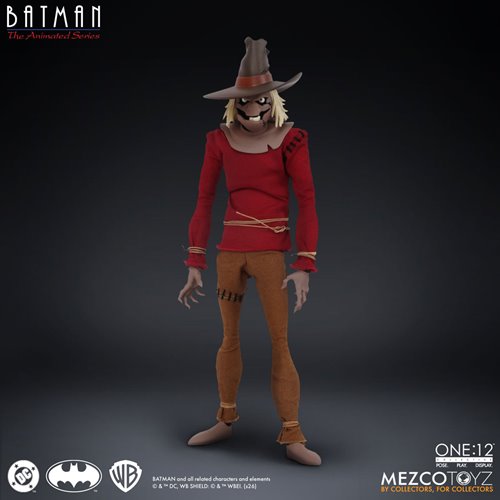 Batman: The Animated Series Scarecrow One 12 Collective Action Figure