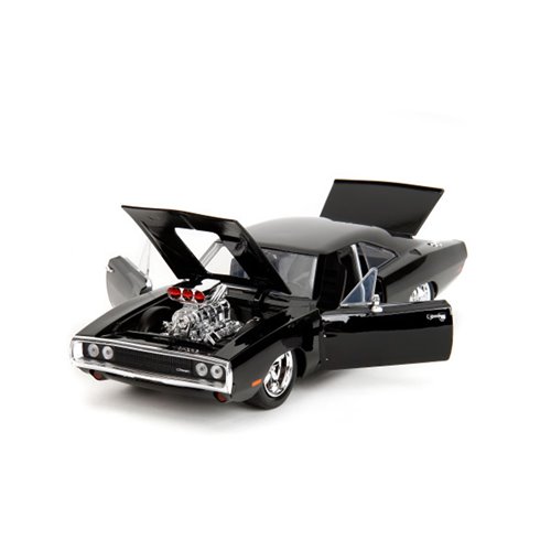 Fast and the Furious Dom and Dodge Charger R/T Build N' Connect 1:24 Scale Die-Cast Metal Vehicle Mo
