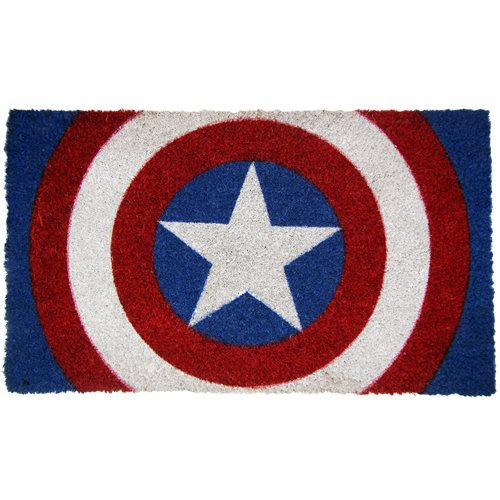 Captain America Shield Coir Doormat