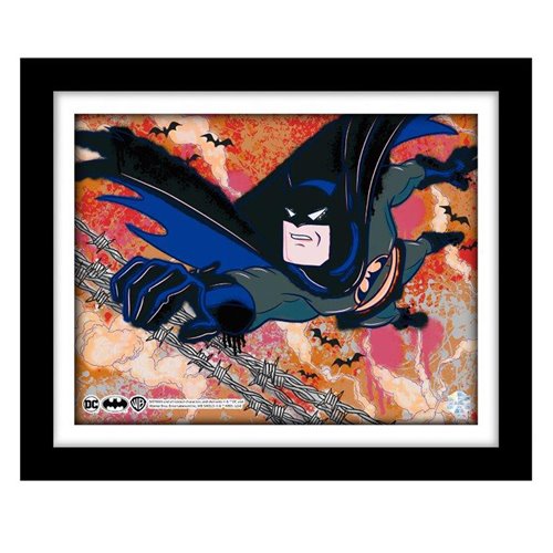 Batman: The Animated Series The Cat and The Claw: Part 1 #1102 Animation Cel Artist Edition Framed Art Print
