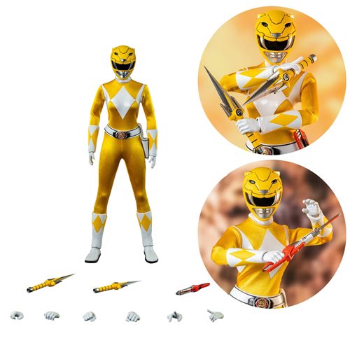 Mighty Morphin Power Rangers Yellow Ranger 1:6 Scale Action Figure