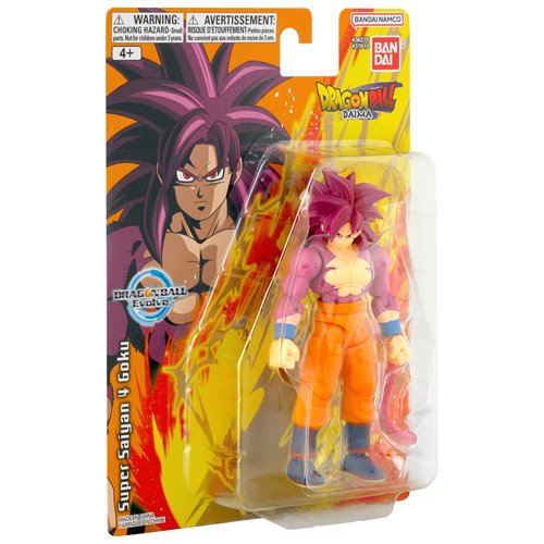 Dragon Ball Evolve Super Saiyan 4 Goku Daima Action Figure