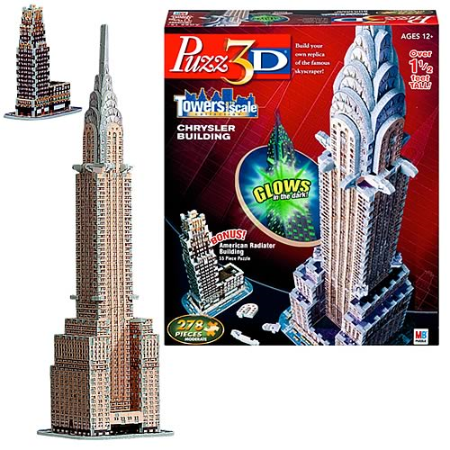 wimper Laatste Sceptisch Puzz 3D Chrysler Building Puzzle - Entertainment Earth