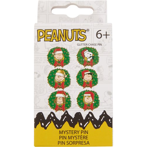 Peanuts Snoopy and Gang Holiday Wreath Mystery Box Pin Random 2-Pins