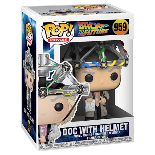 Back to the Future Doc with Helmet Pop! Vinyl Figure
