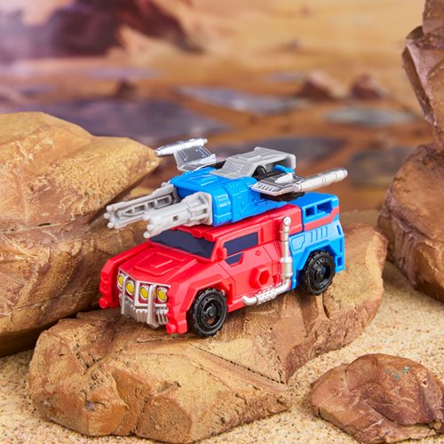 Transformers Cyberworld Offroad Optimus Prime Cyber Changers 4-Inch Action Figure