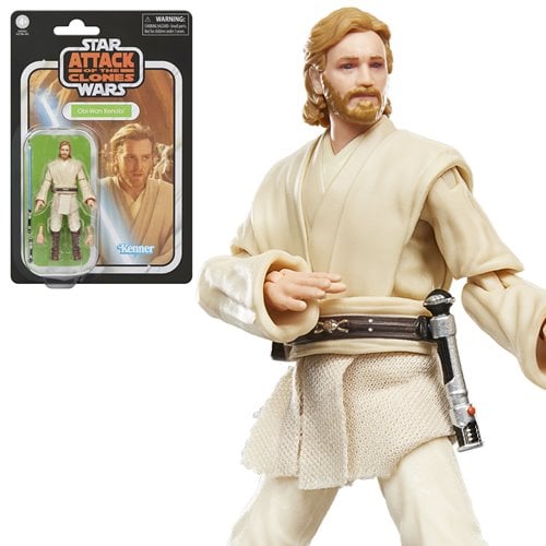 Star Wars The Vintage Collection Obi-Wan Kenobi (Attack of the Clones) 3 3/4-Inch Action Figure
