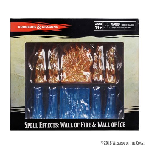 Dungeons & Dragons Icons of the Realms: Spell Effects: Wall of Fire & Wall of Ice Accessory Pack
