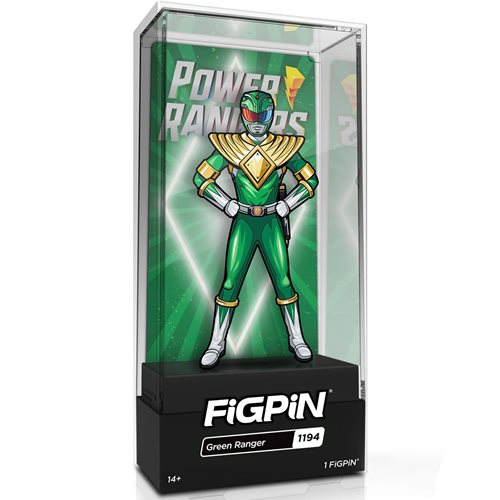 Power Rangers Green Ranger FiGPiN Classic 3-Inch Enamel Pin
