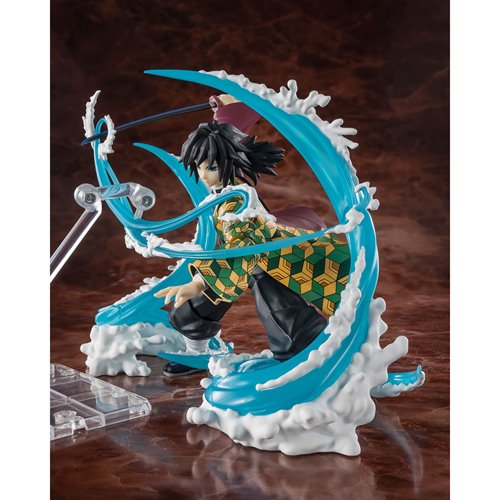 Demon Slayer: Kimetsu No Yaiba Tanjiro Kamado and Giyu Tomioka Water Breathing S.H.Figuarts Action F