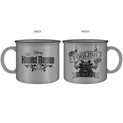 Haunted Mansion Foolish Mortal 20 oz. Ceramic Camper Mug