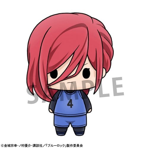 Blue Lock Chokorin Mascot Mini-Figure Display of 6
