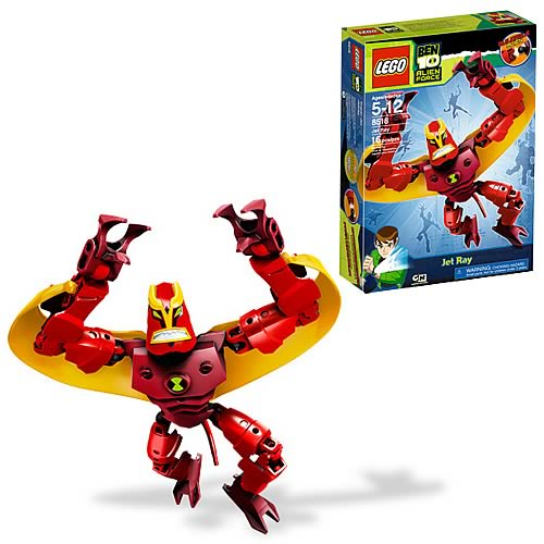 LEGO Ben 10 8518 Jet Ray Constructable Figure