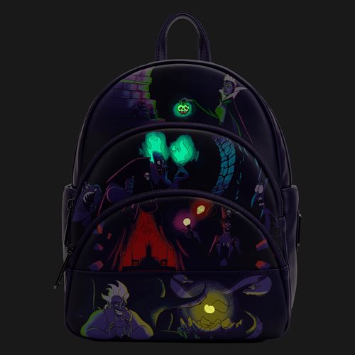 Disney Villains Glow-in-the-Dark Mini-Backpack