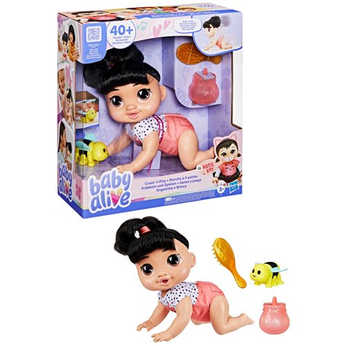Baby Alive Crawl 'n Play Katie Kat Electronic Crawling Baby Doll