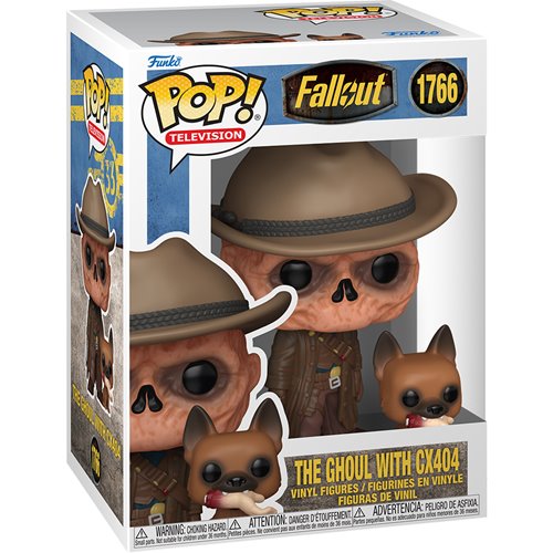 Fallout (TV Show) Ghoul Funko Pop! Vinyl Figure and CX404 Pop! Buddy