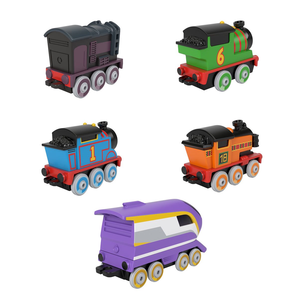 Thomas & Friends Push Along Metal Engine Vehicle 5-Pack