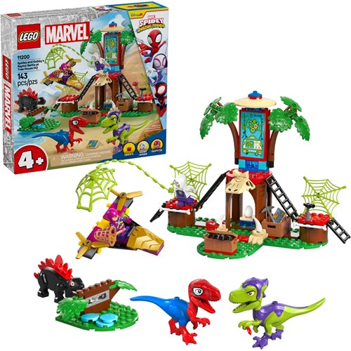LEGO 11200 Spidey and Gobby's Raptor Battle at Tree House HQ