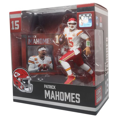 NFL SportsPicks 2024 Wave 2 Kansas City Chiefs Patrick Mahomes 7-Inch Scale Posed Figure
