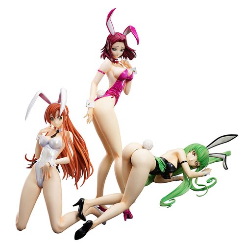 Code Geass: Lelouch of the Rebellion C.C. Bare Legs Bunny Version B-Style 1:4 Scale Statue
