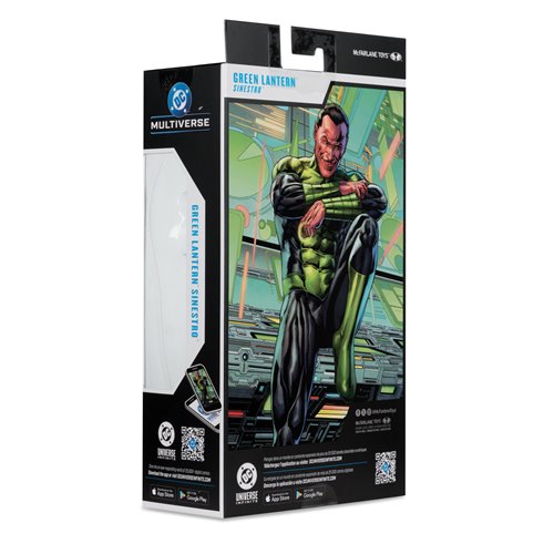 DC Multiverse Wave 31 Green Lantern Sinestro Green Lantern Corps 1 7-Inch Scale Action Figure