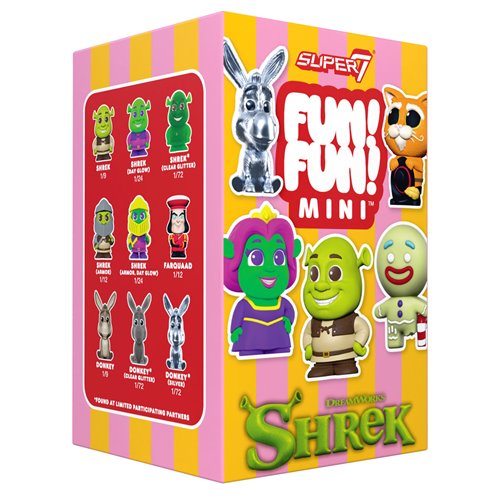 Shrek FUN! FUN! Mini-Figures Wave 1 Mystery Box Case of 9