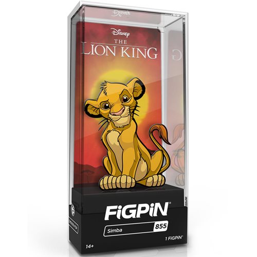 The Lion King Simba FiGPiN Classic 3-Inch Enamel Pin