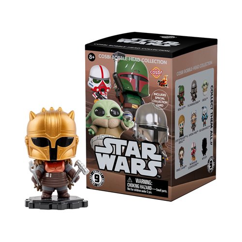 Star Wars Cosbi Bobble Head Collection Blind-Box Mini-Figure Case of 8