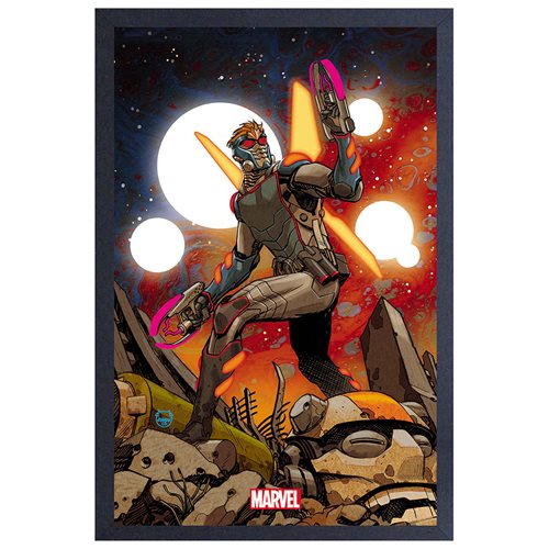 Guardians of the Galaxy Star-Lord Twin Gun Framed Art Print