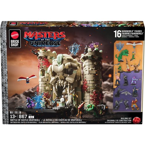 Brick Shop Masters of the Universe Battle of Castle Grayskull Building Set