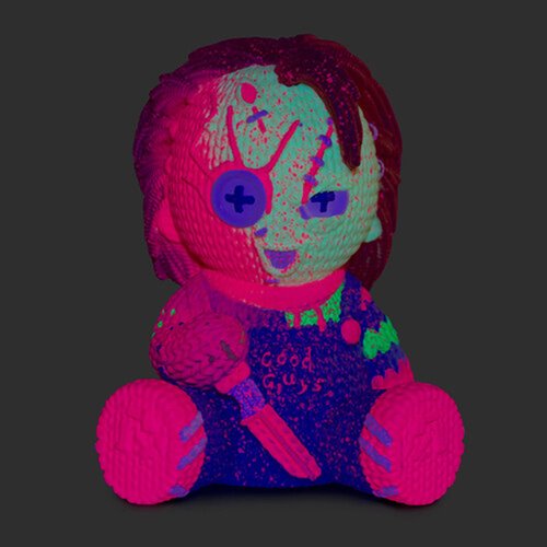 Child's Play 2 Chucky #391 Black Light Handmade by Robots Vinyl Figure
