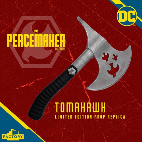 The Suicide Squad Peacemaker Tomahawk Limited Edition 1:1 Scale Prop Replica