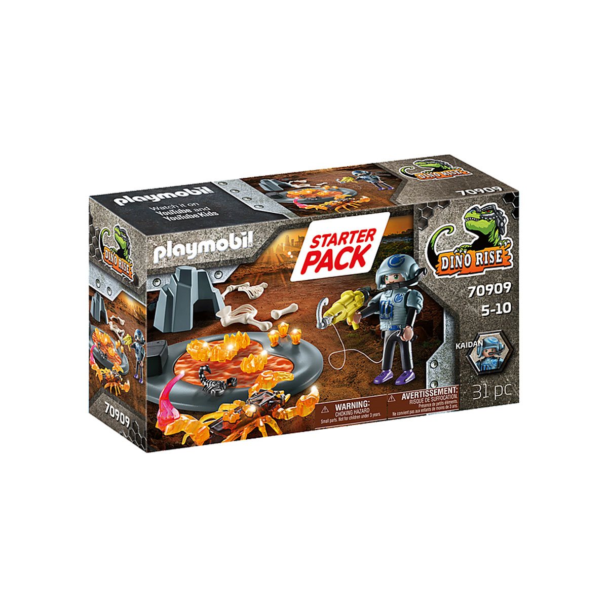 Formuleren Einde verkenner Playmobil 70909 Starter Pack Dino Rise Fire Scorpion