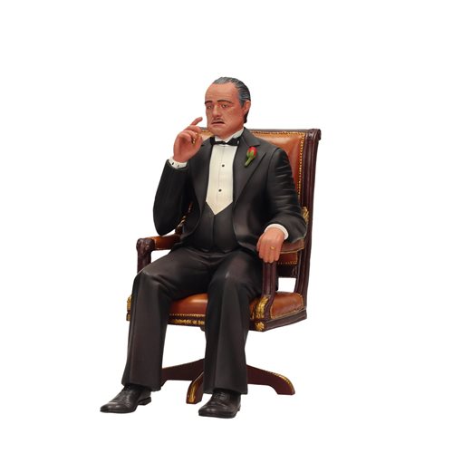 The Godfather Vito Corleone Posed Figure