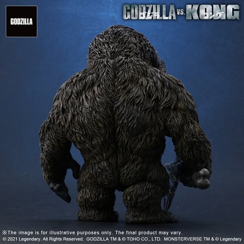 Godzilla vs. Kong 2021 Kong Defo Real Soft Vinyl Statue