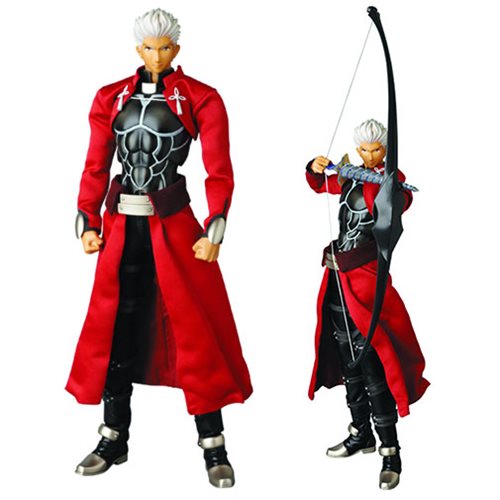 Kadokawa Action Figure Fate/stay Night Unlimited Blade Works - Set Casuale Da 6 Personaggi (Rin Tohsaka, Archer, Saber, Rider) - Figura In Scatola Mistery