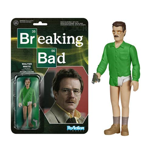 Breaking Bad Walter White ReAction 3 3/4-Inch Retro Action Figure