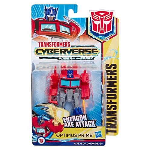 Transformers Cyberverse Action Attackers Warrior Class Optimus Prime