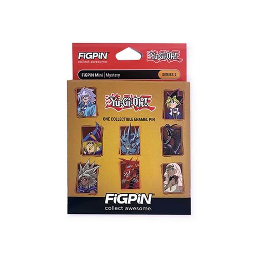 Yu-Gi-Oh! Mystery Minis Series 2 Enamel Pin Display of 10